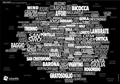 MILANO - Le zone e i quartieri della città
