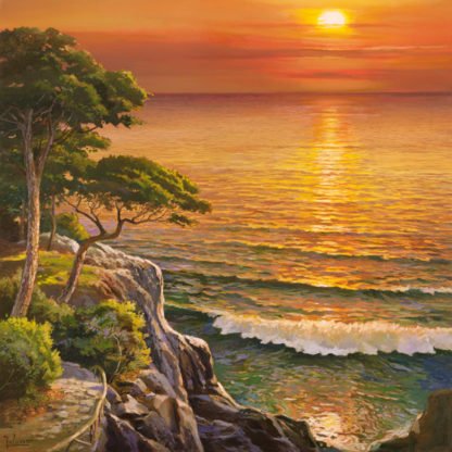 ADRIANO GALASSO - Tramonto sul Mediterraneo