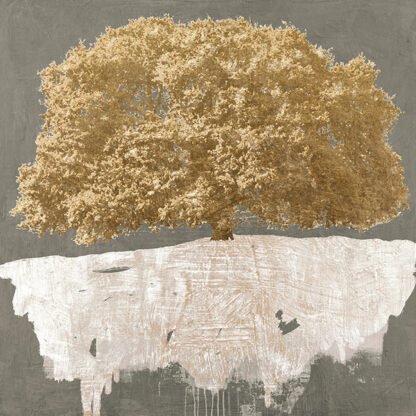 ALESSIO APRILE - Golden Tree on Grey