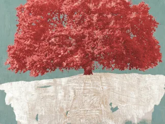 ALESSIO APRILE - Red Tree on Aqua