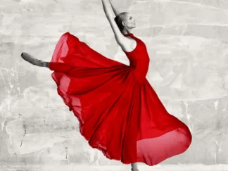 HAUTE PHOTO COLLECTION - Ballerina in Red (detail)