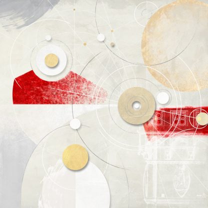 ARTURO ARMENTI - Galassia n° 4 (Rosso)
