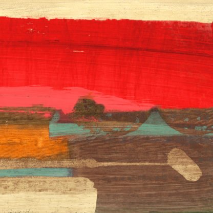 LEONARDO BACCI - Moon Rising from the Crimson Sky II