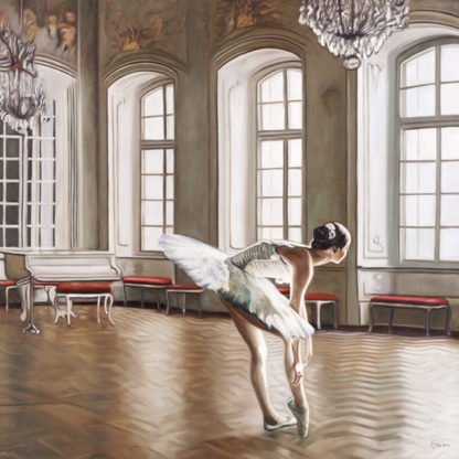 PIERRE BENSON - Rehearsing Ballerina