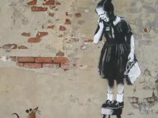 ANONYMOUS - Attributed to Banksy