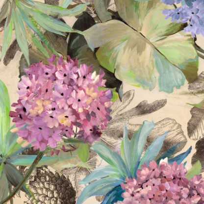 EVE C. GRANT - Pink Hydrangeas