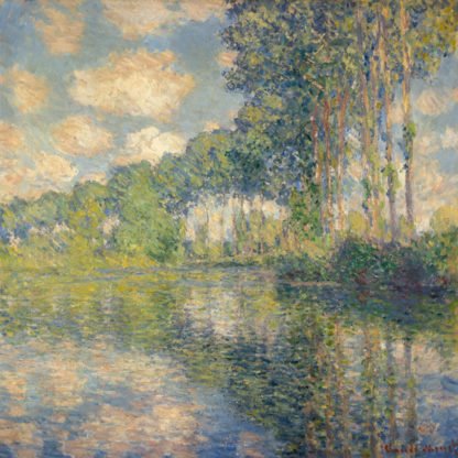 CLAUDE MONET - Poplars on the Epte
