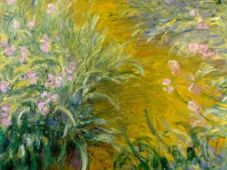 CLAUDE MONET - The Path Through the Irises