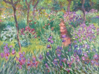 CLAUDE MONET - The Artist's Garden at Giverny