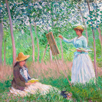 CLAUDE MONET - In the Woods at Giverny