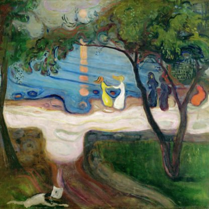 EDVARD MUNCH - Dance on the Beach