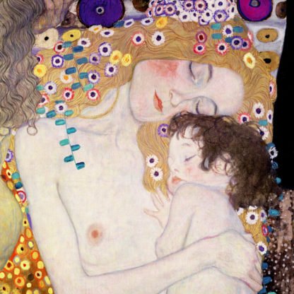 GUSTAV KLIMT - Tre Età della Donna, Detail