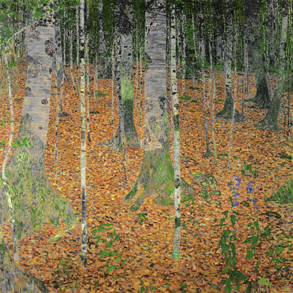 GUSTAV KLIMT - The Birch Wood