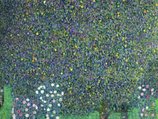 GUSTAV KLIMT - Roses Under the Trees