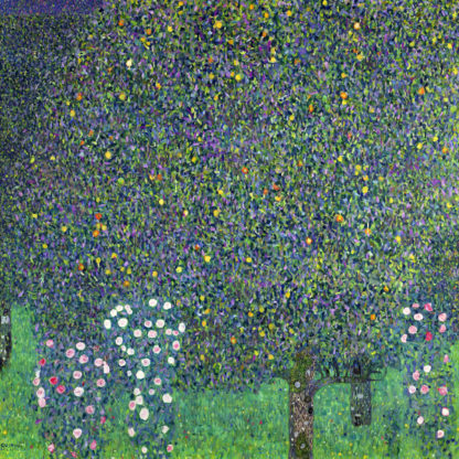 GUSTAV KLIMT - Roses Under the Trees