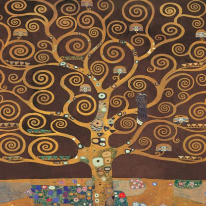 GUSTAV KLIMT - Tree of Life (Brown Variation) II