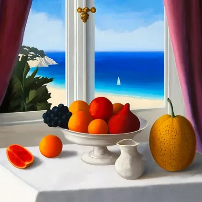 HERNAN NAVARRO - Still Life and Window I