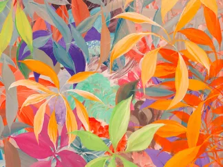 ITALO CORRADO - Giungla Colorata (detail)