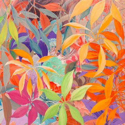 ITALO CORRADO - Giungla Colorata (detail)