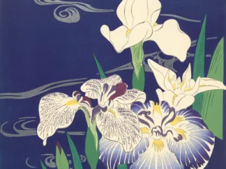 TSUKIOKA KÔGYO - Irises on the Water