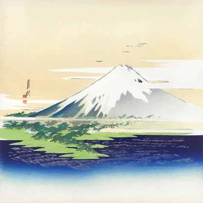OGATA GEKKO - Fuji, 1900-1910