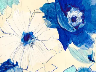 KELLY PARR - Toile Fleurs I