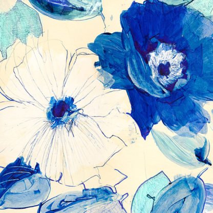 KELLY PARR - Toile Fleurs I