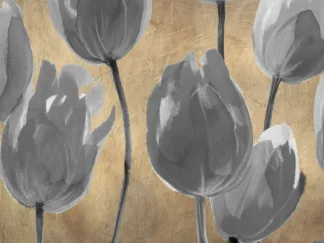 LUCA VILLA - Grey Tulips I