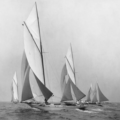 EDWIN LEVICK - Sailing Downwind, 1920