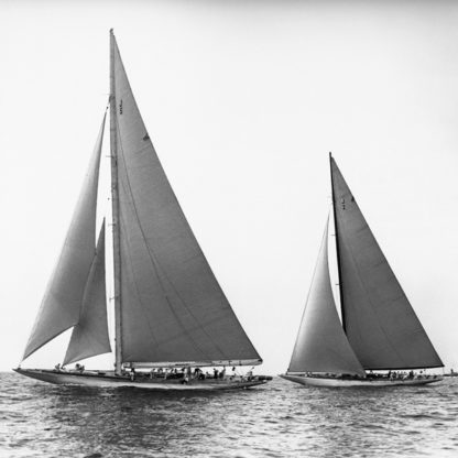 EDWIN LEVICK - Sailboats America's Cup, 1934