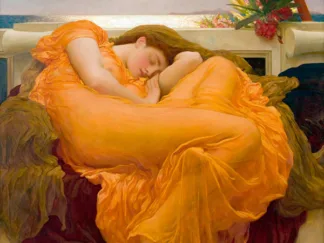 FREDERIC LEIGHTON - Flaming June