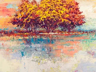 LUIGI FLORIO - Alberi nel Sole (detail)