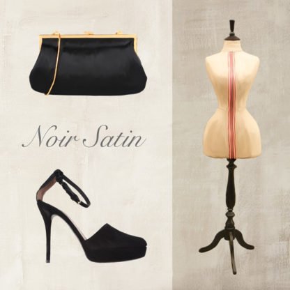 MICHELLE CLAIR - Noir Satin
