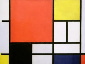 PIET MONDRIAN - Composition with Lines and Colors