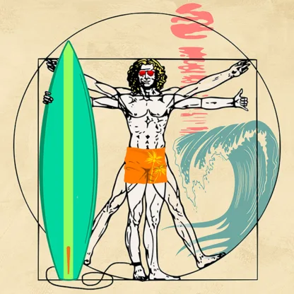 STEVEN HILL - Cogito Ergo Surf (detail)