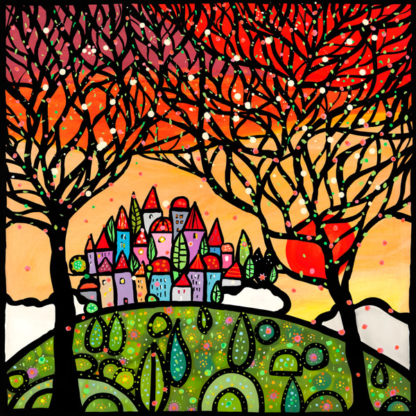 WALLAS - Gli Alberi Guardano il Paese al Tramonto