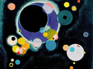 WASSILY KANDINSKY - Sketch for Several Circles