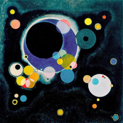 WASSILY KANDINSKY - Sketch for Several Circles