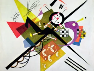 WASSILY KANDINSKY - On White II