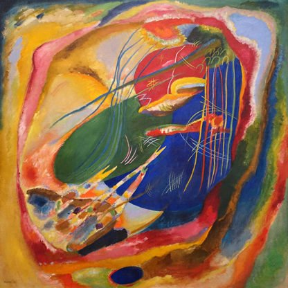 WASSILY KANDINSKY - Picture with Three Spot