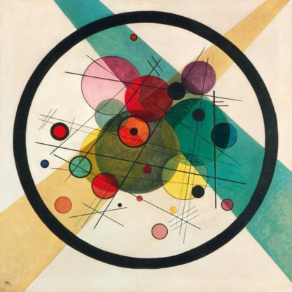 WASSILY KANDINSKY - Circles in a Circle