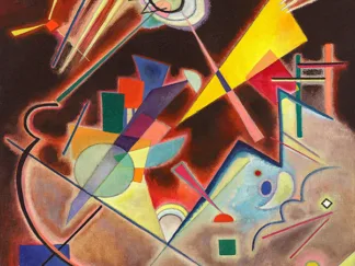 WASSILY KANDINSKY - Deep Brown