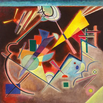 WASSILY KANDINSKY - Deep Brown