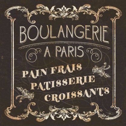 PELA STUDIO - Parisian Signs Square I