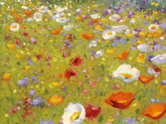 SHIRLEY NOVAK - Champ de Fleur II