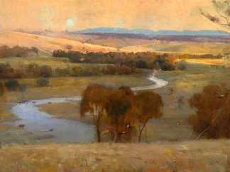 ARTHUR STREETON - Still Glides the Stream, and Shall for ever Glide
