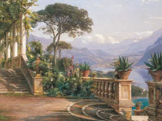 CARL FREDERIC AAGAARD - Lodge on Lake Como