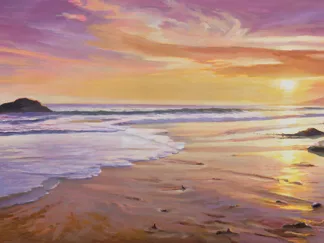 ADRIANO GALASSO - Tramonto sul Mare
