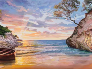 ADRIANO GALASSO - Caletta al Tramonto