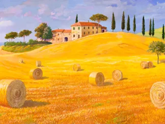 ADRIANO GALASSO - Colline in Toscana